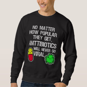 Biologie-Wissenschaft für Männer oder Frauen Lehre Sweatshirt