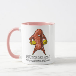 Biologie-Wissenschafts-Mitochondrien-lustiger Witz Tasse