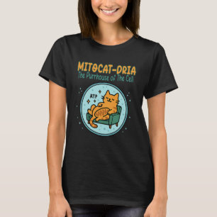 Biologie Wortspiel Katzen Lustiger Wissenschaftshu T-Shirt