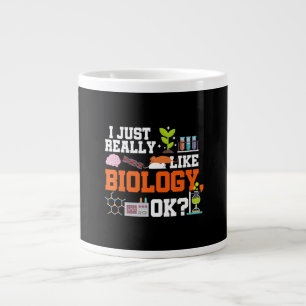 Biologielehrer Gabe für Biologie-Studierende Jumbo-Tasse