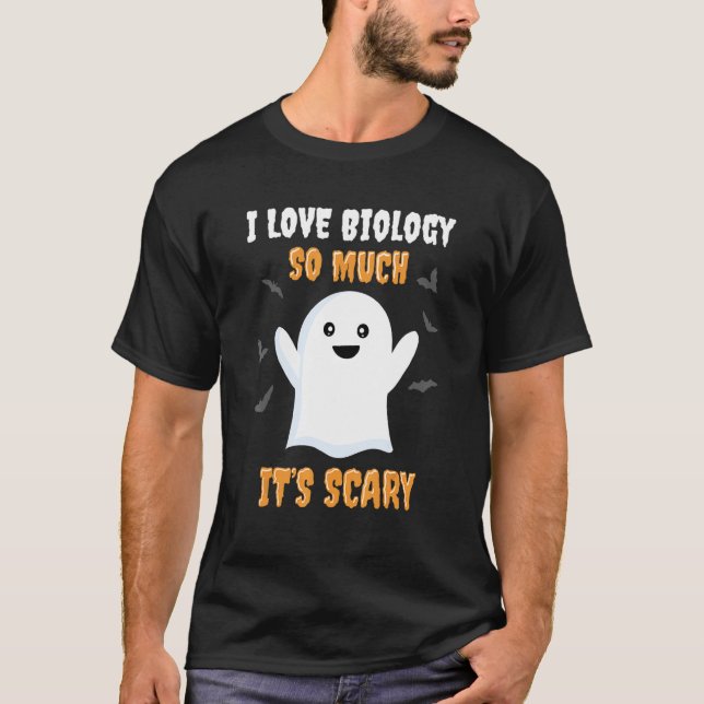 Biologielehrer Halloween Biology Class School T-Shirt (Vorderseite)