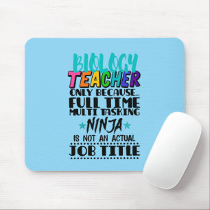 Biologielehrer nur aufgrund des Multi-Time-Program Mousepad