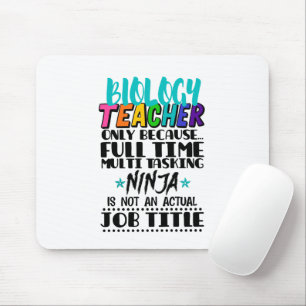 Biologielehrer nur aufgrund des Multi-Time-Program Mousepad