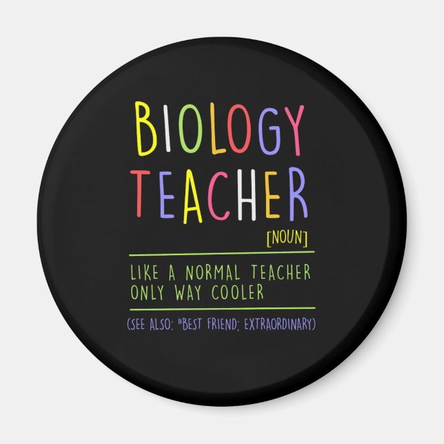 Biologielehrerschule Magnet (Vorne)