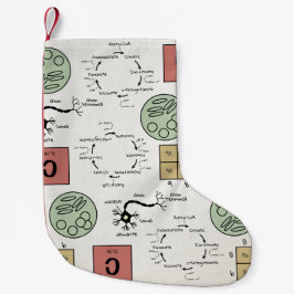 Biologiewissenschaft Labrador Lehrerin Holiday Cel Kleiner Weihnachtsstrumpf