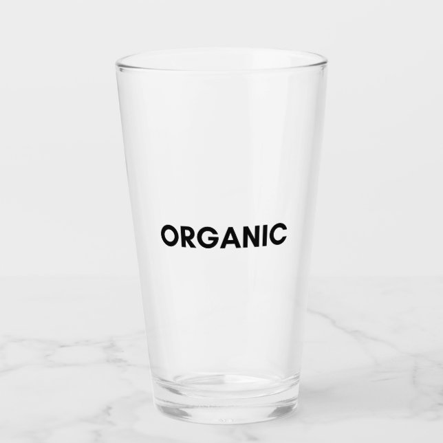 biologisch glas (Vorderseite)