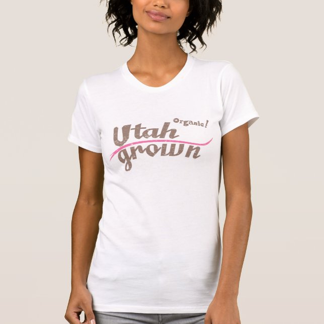 Biologisch! Utah-Grown T-Shirt (Vorderseite)