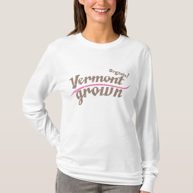 Biologisch! Vermont-Grown T-Shirt (Vorderseite)