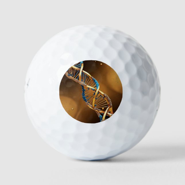 "Biologische Brillianz" Golfball (Vorderseite)