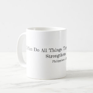 Biologische Redewendungen für Stärke Kaffeetasse