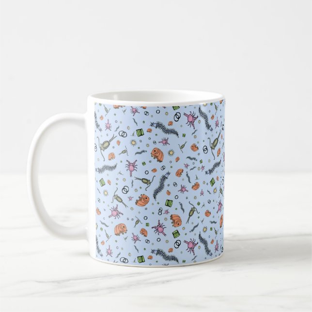 Biologische Tasse, blau Kaffeetasse (Links)