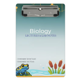 Biology clipboard – Study Notes & Lab Organization Mini Klemmbrett