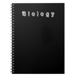 Biology Spiral Foto Notebook Notizblock