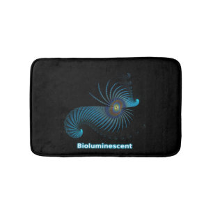 Biolumineszente Alien Sea Creation Badematte