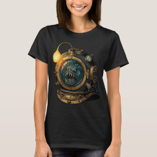 Biolumineszentes Anglerfisch Antiques Tiefseetauch T-Shirt