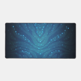 Biolumineszentes Blaues Alien-Haut-Muster - Avatar Schreibtischunterlage