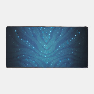 Biolumineszentes Blaues Alien-Haut-Muster - Avatar Schreibtischunterlage