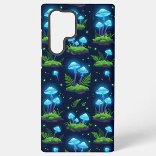 Biolumineszentes Pilz-Glow-Muster-Handyhülle Samsung Galaxy Hülle