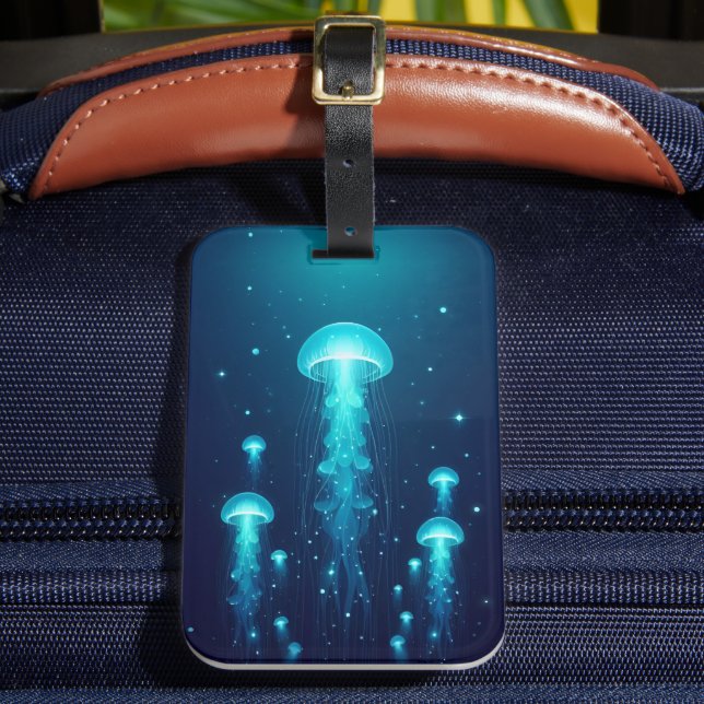 Biolumineszenz Gepäckanhänger (Vorderseite Insitu 2)