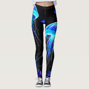 Biolumineszenz Qualle Traum Leggings