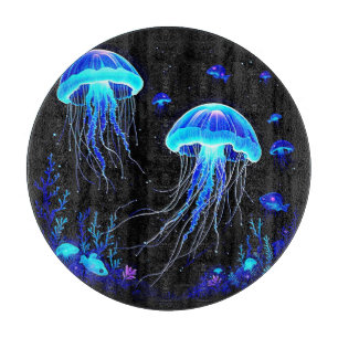 Biolumineszenz Qualle Traum Schneidebrett