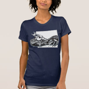 Biomechanischer Drache T-Shirt