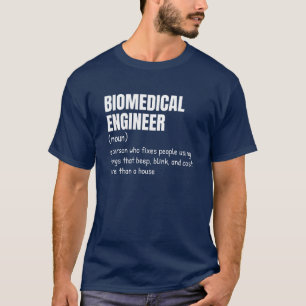 Biomediziner Funny Definition Shirt
