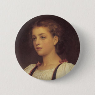 Biondina - Lord Frederick Leighton Button