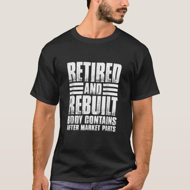 Bionic Aftermarket Parts Design, Knee and Hip Repl T-Shirt (Vorderseite)