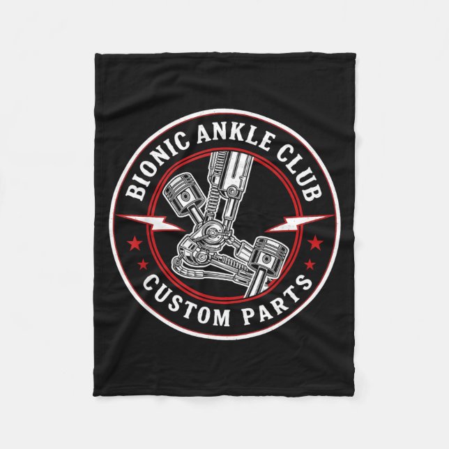 Bionic Ankle Replacement Recovery Bionic Ankle Sur Fleecedecke (Vorderseite)