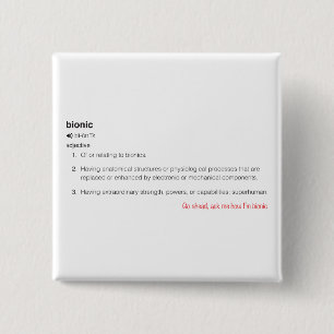 Bionic Definition in Black Go Ahead Gefragt Button