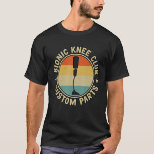 Bionic Knee Club Custom Parts Bones Knee Rep T-Shirt