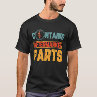 Bionische Aftermarket-Teile Knie und Angesagter Au T-Shirt