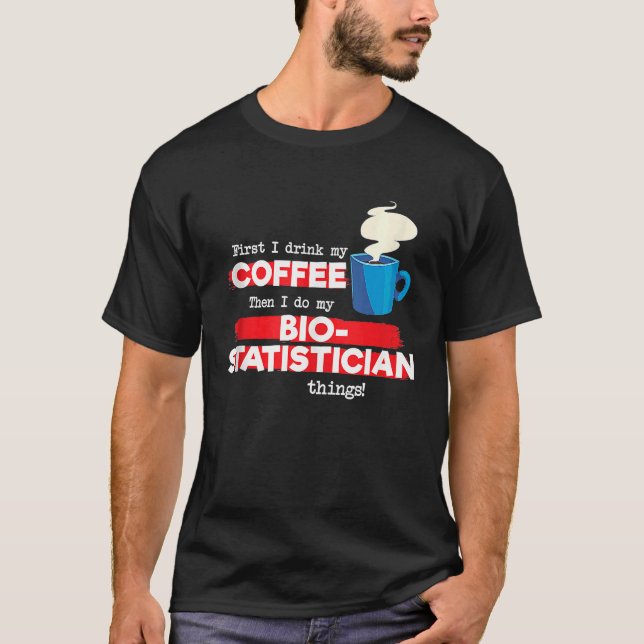 Biostatistician and Coffee  Biostatistics Tank Top (Vorderseite)