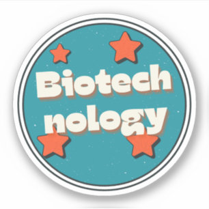 Biotechnologie Aufkleber