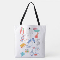 Biotechnologie de laboratoire Grand Sac fourre-tou