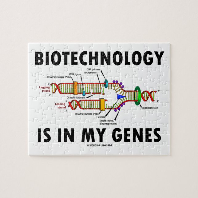 Biotechnologie ist in meinen Genen (Horizontal)