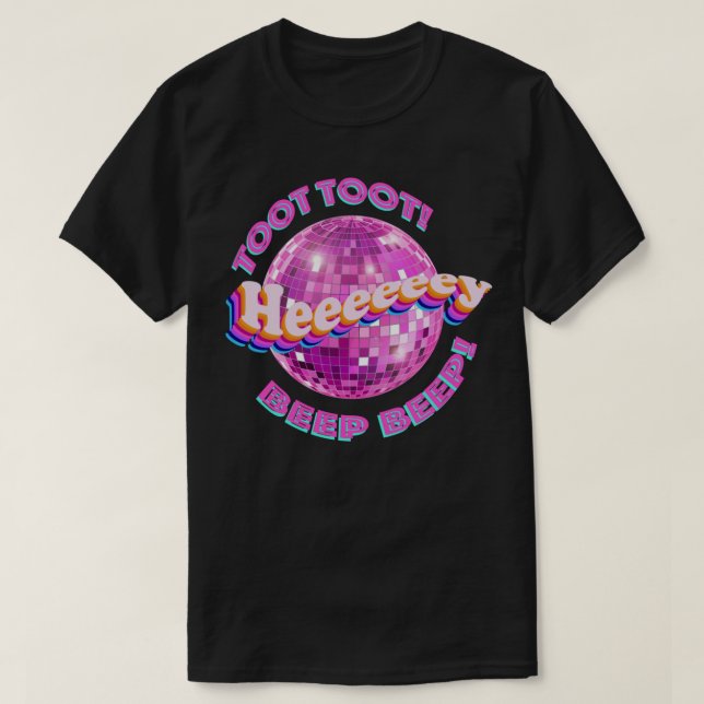 bip toot beep beep Classic T-shirt (Design devant)