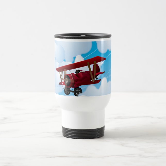 BiPlane Reisebecher (Mittel)