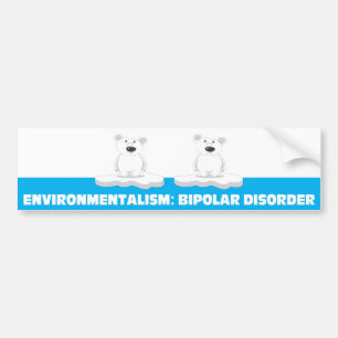 bipolare Anschlagmarke Autoaufkleber