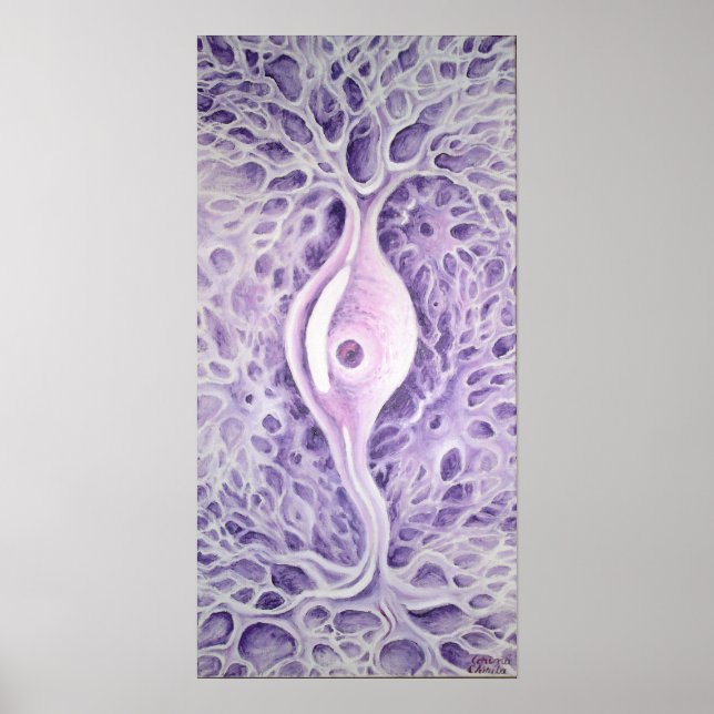 Bipolare Nervenzelle Poster (Vorne)