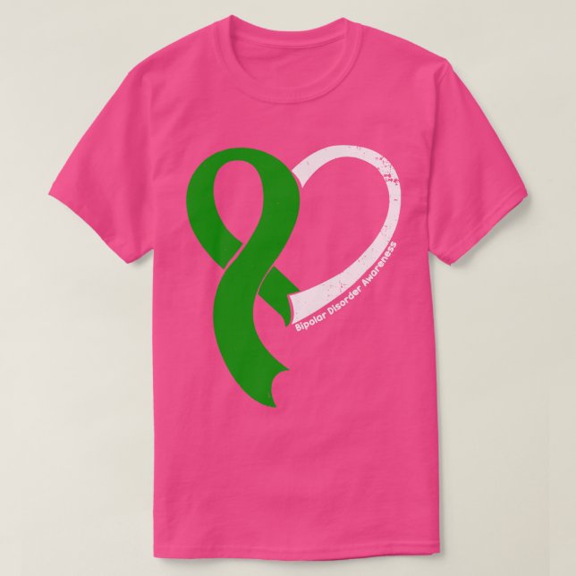 Bipolare Störung Bewusstsein der Menschen Liebe He T-Shirt (Design vorne)