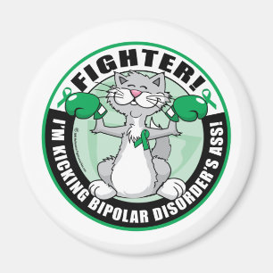 Bipolare Störung Katzenkämpfer Magnet