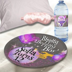 Bippity Boppity Boo Märchen-Geburtstags-Papierplat Pappteller