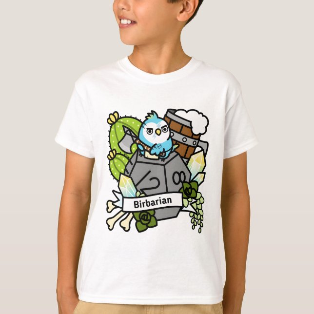 Birbarian Hilda T-Shirt (Vorderseite)