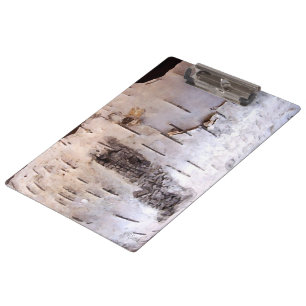 Birch Bark Klemmbrett