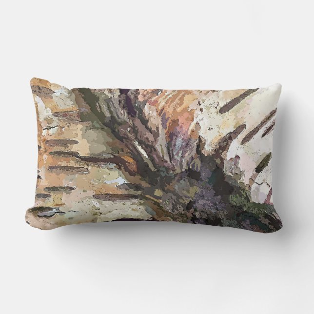 BIRCH BARK LENDENKISSEN (Vorderseite)
