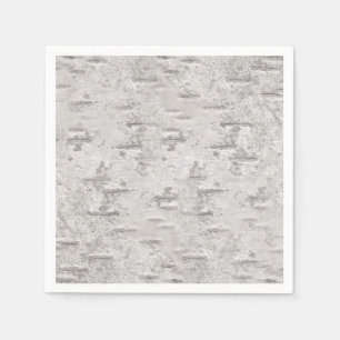 Birch Bark Texture Serviette