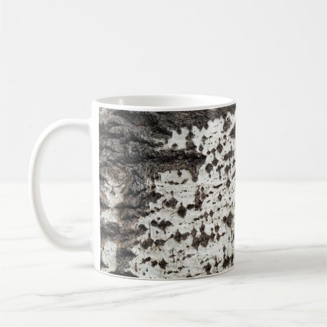 Birch bark tree kaffeetasse (Links)
