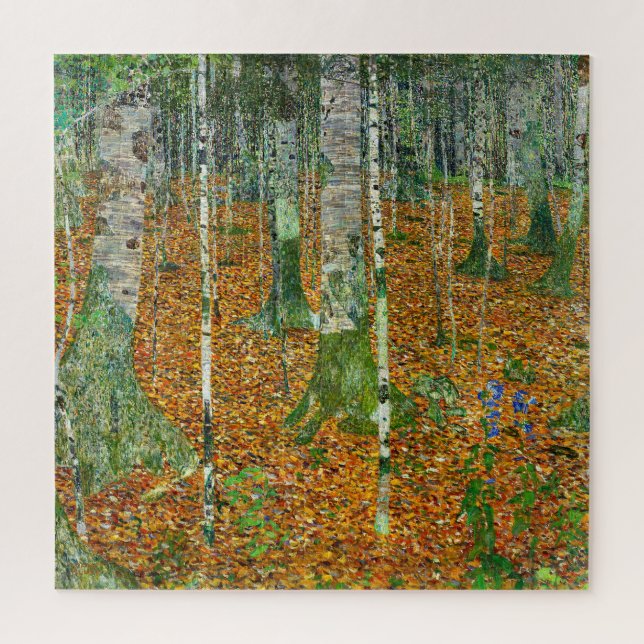 Birch Forest by Gustav Klimt (Vertikal)